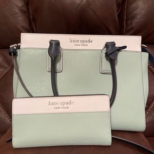 Kate Spade New York handbag and wallet